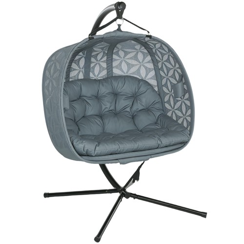 Double hanging swing chair - hanging,