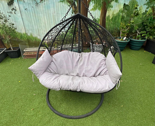 Double hanging egg chair - egg, 2