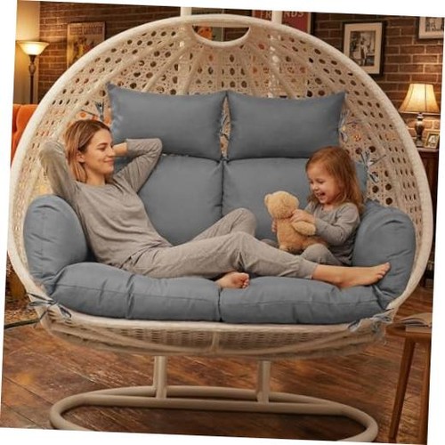 Double egg chair cushion - double,