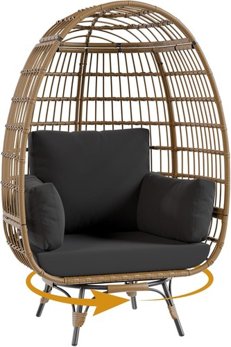 360 rattan egg - rattan, chair