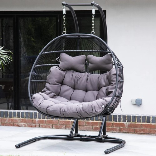 Double hanging garden egg - double,