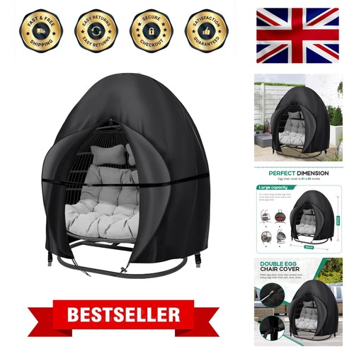 Double egg chair - chair, cover